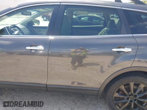 2014 Mazda CX-9 Grand Touring with VIN JM3TB2DA4E0436340, listed as a IAAI auction lot 42442249 with 102,856 mi miles and . Bid and sale history available at DreamBid. Image 6.
