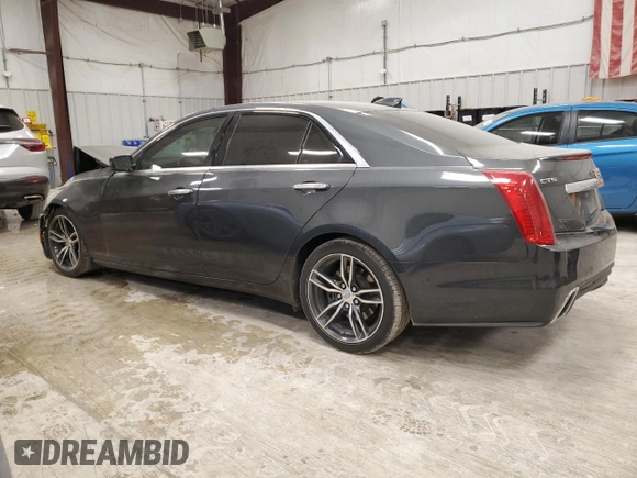 2017 Cadillac CTS Luxury RWD with VIN 1G6AR5SS6H0144737, listed as a Copart auction lot 47056045 with 42,688 mi miles and Salvage Title. Bid and sale history available at DreamBid. Image 2.