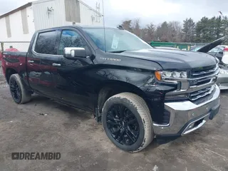 2021 Chevrolet Silverado 1500 LTZ with VIN 3GCUYGED3MG474296, listed as a IAAI auction lot 41725354 with 59,423 mi miles and . Bid and sale history available at DreamBid. Image 1.