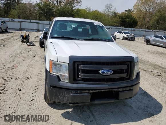 2013 Ford F-150 XL with VIN 1FTMF1CM8DKE67276, listed as a Copart auction lot 52690085 with 149,034 mi miles and Salvage title. Bid and sale history available at DreamBid. Image 5.
