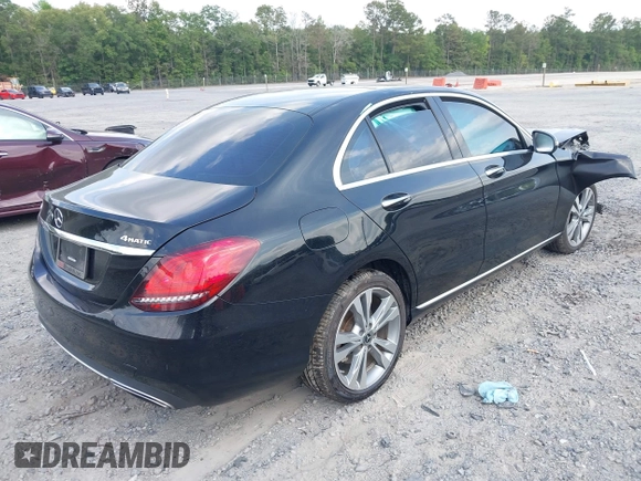 2019 Mercedes-Benz C 300 with VIN 55SWF8EB7KU301367, listed as a IAAI auction lot 42285737 with 104,859 mi miles and . Bid and sale history available at DreamBid. Image 4.