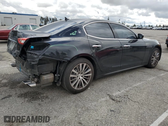 2015 Maserati Ghibli z VIN ZAM57XSA7F1148872, wystawiony jako Copart lot #48454165 z przebiegiem 72 232 mil mil oraz Szkoda całkowita • Salvage title. Historia ofert i sprzedaży dostępna na DreamBid. Obrazek 3.