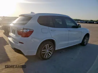 2016 BMW X3 sDrive28i with VIN 5UXWZ7C53G0M83959, listed as a Copart auction lot 52671315 with 150,326 mi miles and Clean Title. Bid and sale history available at DreamBid. Image 3.