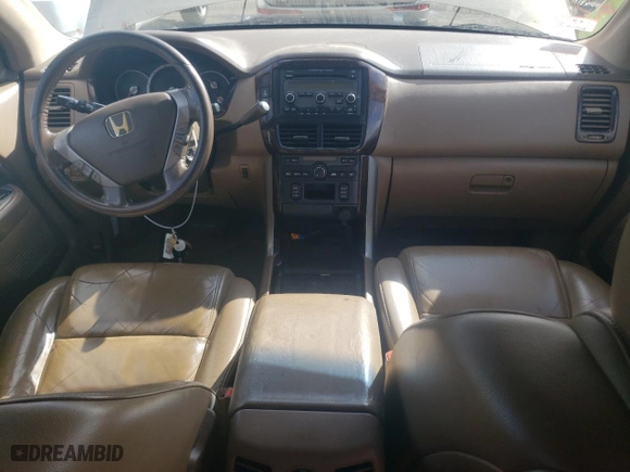 2006 Honda Pilot EX-L with VIN 2HKYF18506H515096, listed as a Copart auction lot 70725164 with 119,460 mi miles and Non Repairable. Bid and sale history available at carsss.com. Image 8.