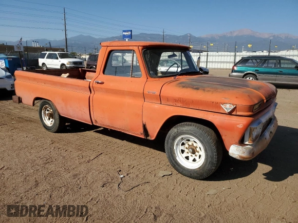 1966 GMC Sonoma with VIN PF23362B, listed as a Copart auction lot 71151814 with 92,712 mi miles and Clean Title. Bid and sale history available at DreamBid. Image 4.