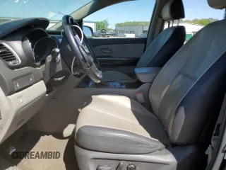 2017 Kia Sedona LX with VIN KNDMB5C16H6319926, listed as a Copart auction lot 53259925 with 107,398 mi miles and Salvage Title. Bid and sale history available at DreamBid. Image 7.
