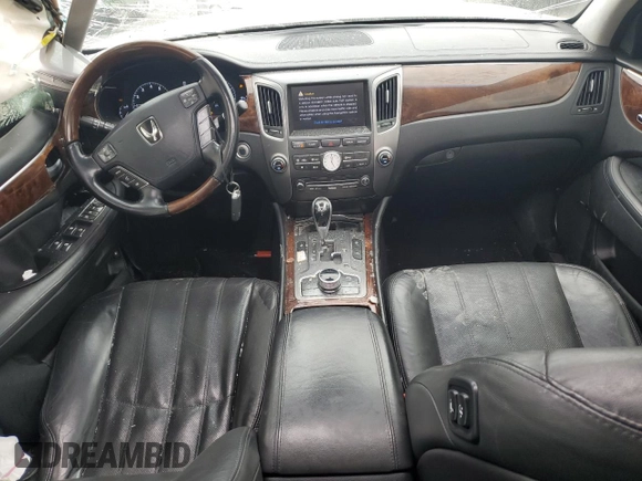 2012 Hyundai Equus Signature с VIN KMHGH4JH5CU053000, выставлен на аукционе Copart как лот 81974014 с пробегом 139 441 миль миль и Списание • Salvage title. История ставок и продаж доступна на DreamBid. Изображение 8.