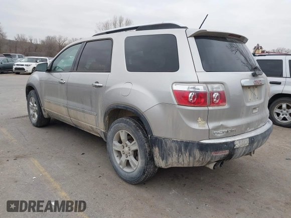2008 GMC Acadia SLE1 with VIN 1GKEV13728J162101, listed as a IAAI auction lot 41810815 with 122,172 mi miles. Bid and sale history available at carsss.com. Image 3.