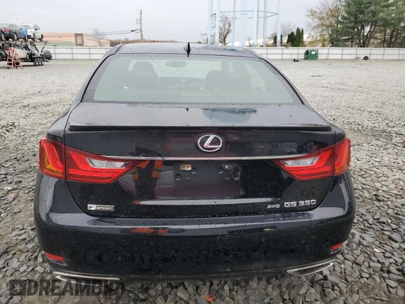 2015 Lexus GS 350 with VIN JTHCE1BL8FA004424, listed as a Copart auction lot 73571283 with 99,504 mi miles. Bid and sale history available at carsss.com. Image 6.