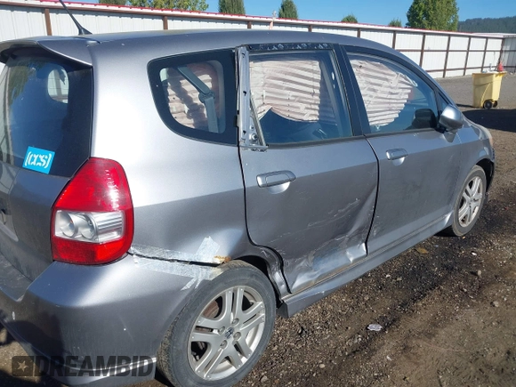 2007 Honda Fit Sport with VIN JHMGD37657S055233, listed as a IAAI auction lot 42194843 with 190,715 mi miles and . Bid and sale history available at DreamBid. Image 6.