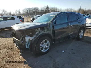 2020 GMC Terrain SLE with VIN 3GKALMEV5LL182782, listed as a Copart auction lot 46142335 with 85,713 mi miles and Salvage Title. Bid and sale history available at carsss.com. Image 1.