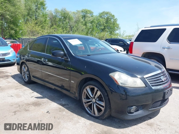 2010 Infiniti M with VIN JN1CY0AP8AM911661, listed as a IAAI auction lot 42102262 with 243,216 mi miles and . Bid and sale history available at carsss.com. Image 1.