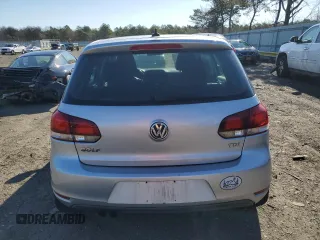 2012 Volkswagen Golf TDI with VIN WVWDM7AJ4CW278732, listed as a Copart auction lot 53687045 with 144,975 mi miles and Clean title. Bid and sale history available at DreamBid. Image 6.