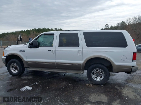 2000 Ford Excursion Limited with VIN 1FMNU43S0YEC77191, listed as a IAAI auction lot 41593538 with 207,847 mi miles and . Bid and sale history available at DreamBid. Image 14.