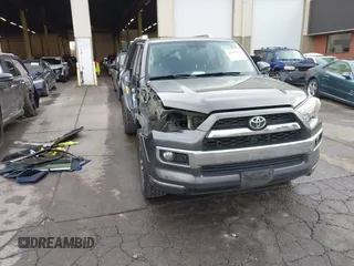 2014 Toyota 4Runner Limited with VIN JTEBU5JR4E5187952, listed as a IAAI auction lot 41261872 with 96,553 mi miles. Bid and sale history available at carsss.com. Image 1.