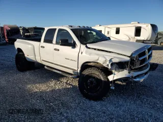 2005 Dodge Ram 3500 SLT with VIN 3D7MS48C85G803889, listed as a Copart auction lot 84667574 with 281,693 mi miles and Salvage Title. Bid and sale history available at carsss.com. Image 4.