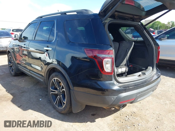 2014 Ford Explorer Sport with VIN 1FM5K8GT0EGB62722, listed as a IAAI auction lot 42275616 with 172,044 mi miles and . Bid and sale history available at DreamBid. Image 3.