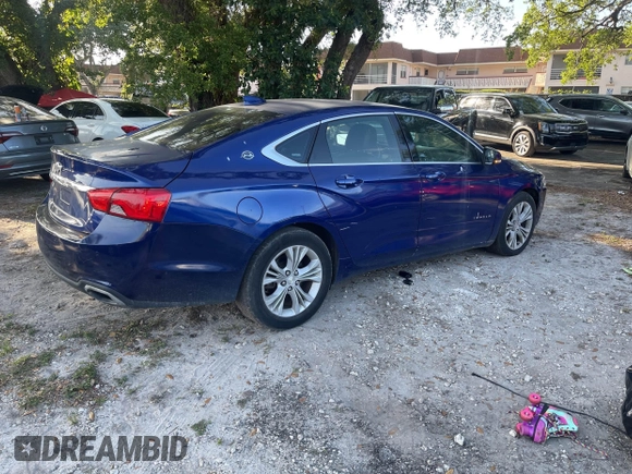 2015 Chevrolet Impala LT with VIN 2G1125S38F9270667, listed as a IAAI auction lot 42228297 with 161,140 mi miles and . Bid and sale history available at DreamBid. Image 4.