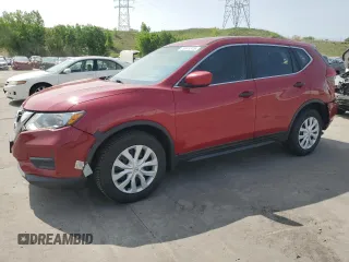 2017 Nissan Rogue SL z VIN JN8AT2MV2HW256313, wystawiony jako Copart lot #59041315 z przebiegiem 130 534 mil mil oraz Szkoda całkowita • Salvage title. Historia ofert i sprzedaży dostępna na DreamBid. Obrazek 1.