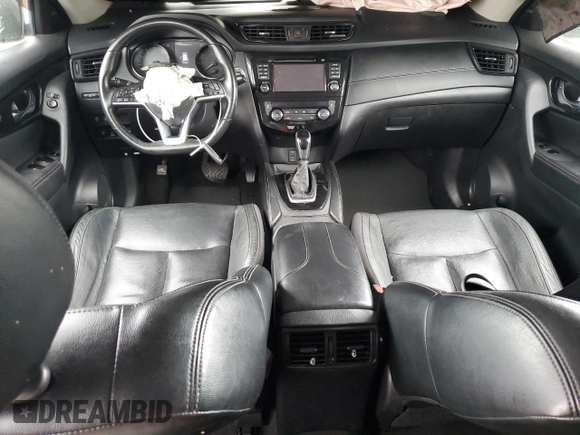 2017 Nissan Rogue SL with VIN JN8AT2MV6HW283644, listed as a Copart auction lot 55781785 with 90,233 mi miles and Salvage title. Bid and sale history available at DreamBid. Image 8.