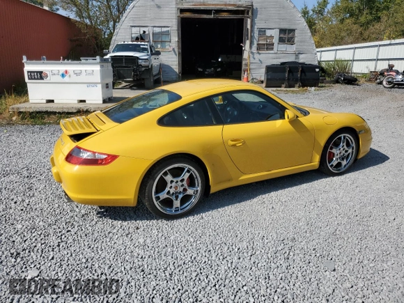 2005 Porsche 911 Turbo S with VIN WP0AB29995S741903, listed as a Copart auction lot 74755524 with 73,199 mi miles and Salvage Title. Bid and sale history available at carsss.com. Image 3.