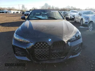 2024 BMW 4 Series 430i xDrive with VIN WBA43AT02RCP25876, listed as a Copart auction lot 86365224 with 0 mi miles and Salvage Title. Bid and sale history available at carsss.com. Image 5.