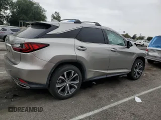 2021 Lexus RX with VIN 2T2HZMAA5MC211306, listed as a Copart auction lot 52620255 with 35,265 mi miles and Salvage Title. Bid and sale history available at carsss.com. Image 3.