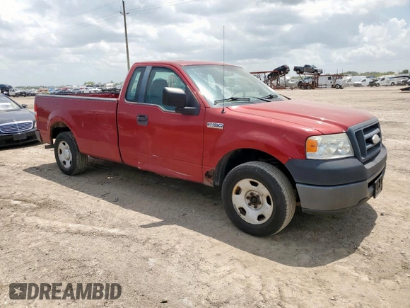 2008 Ford F-150 XL with VIN 1FTRF12278KD87852, listed as a Copart auction lot 61668715 with 172,831 mi miles and Clean title. Bid and sale history available at DreamBid. Image 4.