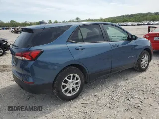 2024 Chevrolet Equinox LS z VIN 3GNAXHEG6RL251049, wystawiony jako Copart lot #52233635 z przebiegiem 8 960 mil mil oraz Szkoda całkowita • Salvage title. Historia ofert i sprzedaży dostępna na DreamBid. Obrazek 3.