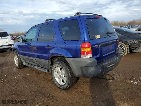 2006 Ford Escape XLT with VIN 1FMYU03156KB58824, listed as a Copart auction lot 46247915 with 163,797 mi miles and Salvage Title. Bid and sale history available at carsss.com. Image 2.