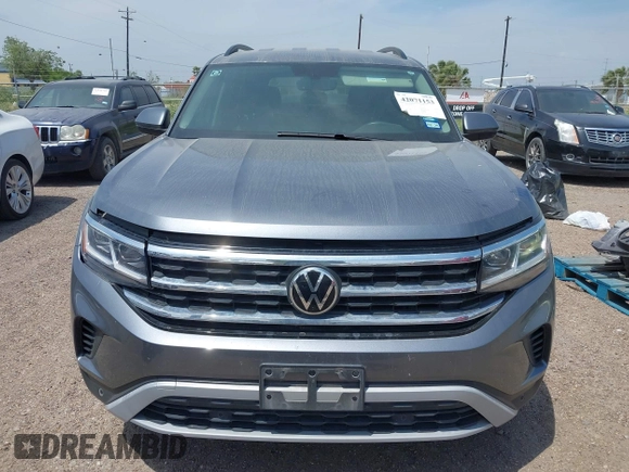 2022 Volkswagen Atlas SE with VIN 1V2WR2CA1NC514072, listed as a IAAI auction lot 42071153 with 53,879 mi miles and . Bid and sale history available at DreamBid. Image 6.
