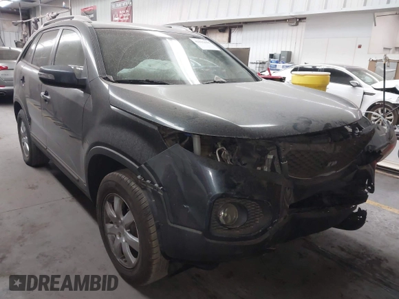 2011 Kia Sorento LX with VIN 5XYKT4A18BG167038, listed as a IAAI auction lot 41625650 with 238,628 mi miles. Bid and sale history available at carsss.com. Image 1.