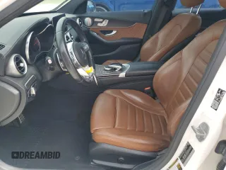 2019 Mercedes-Benz C 43 AMG with VIN 55SWF6EB9KU289078, listed as a Copart auction lot 61717885 with 64,168 mi miles and Salvage title. Bid and sale history available at DreamBid. Image 7.