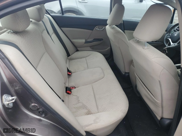 2014 Honda Civic Sedan LX with VIN 19XFB2F58EE226224, listed as a Copart auction lot 45057845 with 118,558 mi miles and Salvage Title. Bid and sale history available at carsss.com. Image 10.