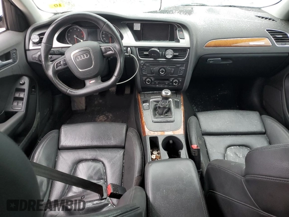 2010 Audi A4 2.0T Premium Plus with VIN WAUHFAFL8AN026145, listed as a Copart auction lot 72362704 with 0 mi miles and Salvage Title. Bid and sale history available at carsss.com. Image 8.