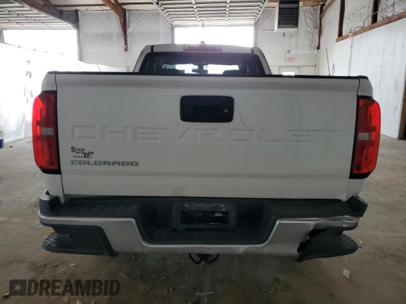 2022 Chevrolet Colorado 2WD Work Truck z VIN 1GCHSBEA2N1255924, wystawiony jako Copart lot #50080825 z przebiegiem 55 117 mil mil oraz Szkoda całkowita • Salvage title. Historia ofert i sprzedaży dostępna na DreamBid. Obrazek 6.