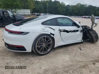 2020 Porsche 911 Carrera with VIN WP0AA2A95LS205350, listed as a Copart auction lot 73344194 with 30,738 mi miles and Salvage Title. Bid and sale history available at carsss.com. Image 3.