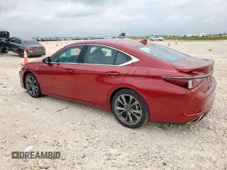 2021 Lexus ES 350 F Sport with VIN 58AGZ1B13MU089694, listed as a Copart auction lot 59412925 with 46,551 mi miles and Clean title. Bid and sale history available at DreamBid. Image 2.
