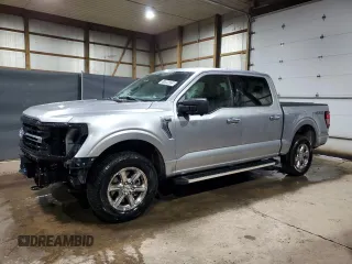 2024 Ford F-150 XLT with VIN 1FTFW3LD8RFA48252, listed as a Copart auction lot 51894425 with 46,217 mi miles and Clean Title. Bid and sale history available at carsss.com. Image 1.