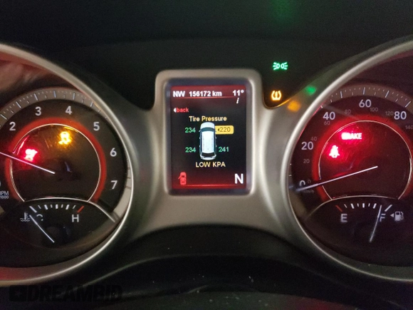 2013 Dodge Journey R/T with VIN 3C4PDDFG8DT621087, listed as a Copart auction lot 83105834 with 156,172 mi miles and Salvage title. Bid and sale history available at DreamBid. Image 9.