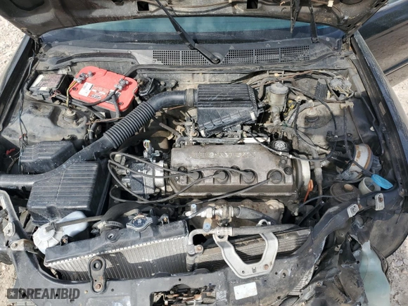 1997 Honda Civic LX with VIN 2HGEJ6674VH537629, listed as a Copart auction lot 49774855 with 227,886 mi miles and Salvage Title. Bid and sale history available at carsss.com. Image 12.