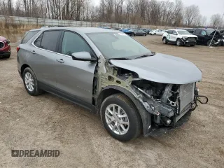 2023 Chevrolet Equinox LT with VIN 3GNAXUEG8PS177919, listed as a Copart auction lot 51448735 with 20,226 mi miles and Clean title. Bid and sale history available at DreamBid. Image 4.