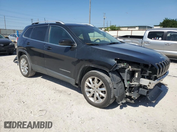 2016 Jeep Cherokee High Altitude with VIN 1C4PJLDB9GW184239, listed as a Copart auction lot 57979664 with 143,751 mi miles and Salvage Title. Bid and sale history available at carsss.com. Image 4.