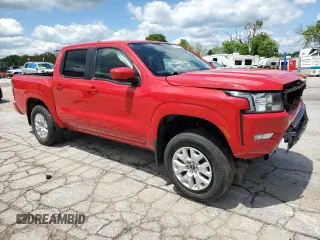 2023 Nissan Frontier SV with VIN 1N6ED1EK1PN607514, listed as a Copart auction lot 55260955 with 46,060 mi miles and Salvage title. Bid and sale history available at DreamBid. Image 4.