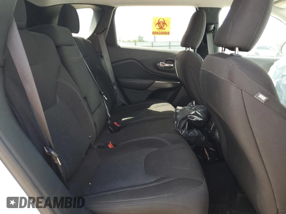 2019 Jeep Cherokee Latitude with VIN 1C4PJMCX2KD315664, listed as a Copart auction lot 53989585 with 63,285 mi miles and Salvage title. Bid and sale history available at DreamBid. Image 11.