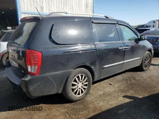 2012 Kia Sedona EX with VIN KNDMH4C75C6436757, listed as a Copart auction lot 76171674 with 163,404 mi miles and Clean Title. Bid and sale history available at carsss.com. Image 3.