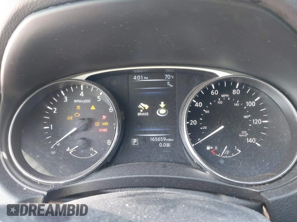 2014 Nissan Rogue SV with VIN 5N1AT2MT8EC793447, listed as a IAAI auction lot 37800482 with 165,659 mi miles and . Bid and sale history available at DreamBid. Image 7.