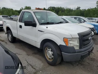 2013 Ford F-150 XL with VIN 1FTMF1EFXDFC72920, listed as a Copart auction lot 60628185 with 103,002 mi miles and Clean title. Bid and sale history available at DreamBid. Image 4.