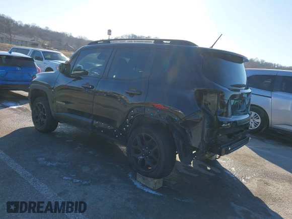 2016 Jeep Renegade Latitude with VIN ZACCJBBT5GPD91230, listed as a IAAI auction lot 41432869 with 101,437 mi miles and . Bid and sale history available at DreamBid. Image 3.