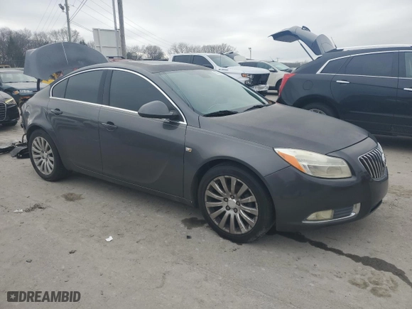 2011 Buick Regal CXL RL5 with VIN W04GT5GC7B1009109, listed as a Copart auction lot 85229964 with 192,737 mi miles and Salvage Title. Bid and sale history available at carsss.com. Image 4.